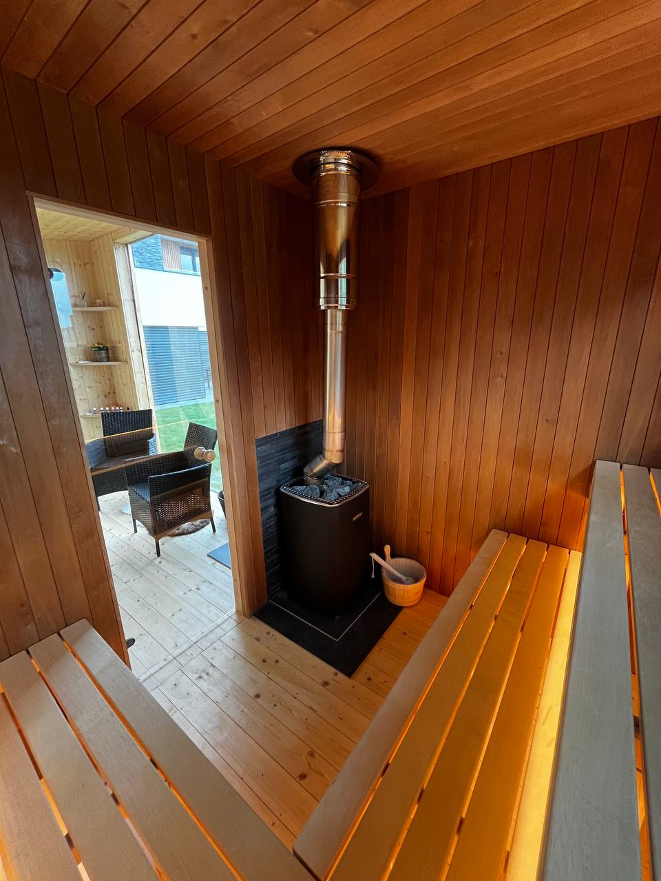 Sauna — kamna